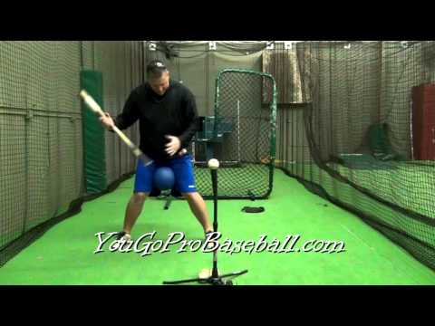 Baseball Hitting Drills - Ball Between Legs Hitting Drill