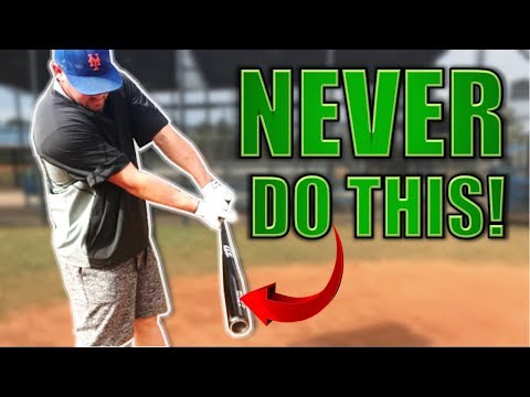 HOW TO STOP GROUNDING OUT!  -  [NO MORE GROUND BALLS!]