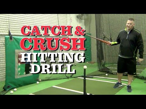 Catch and Crush Hitting Drill
