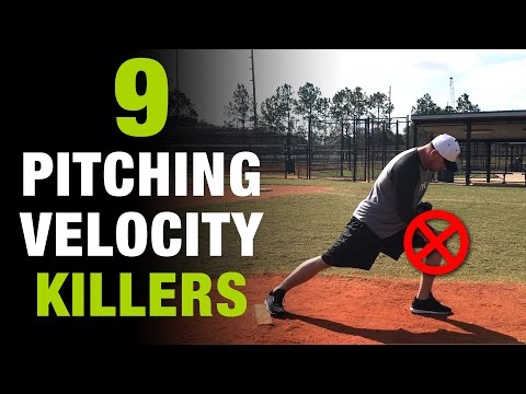 9 Pitching Velocity Killers - If you fix these, YOU WILL PITCH FASTER!