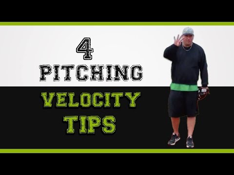 4 pitching velocity tips to help you throw GAS!