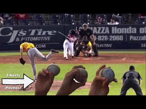 3 Disgusting Pitches by Detroit Tigers Top Pitching Prospect Alex Faedo [BASEBALL PITCHING GRIPS] ⚾️