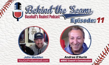 Andrea D’Auria (WBSC Coach’s Commission) – Behind The Seams Baseball Podcast Ep.11 – What is Baseball 5?